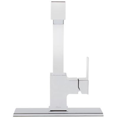 Pfister Polished Chrome Arkitek 1-handle, Pull-out Kitchen Faucet LG534-LPMC