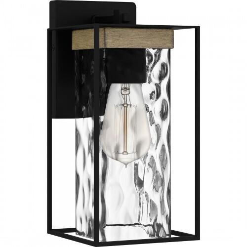 Quoizel LWD8405MBK Longwood Outdoor wall 1 light matte black Outdoor Lantern