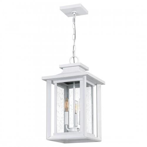 Quoizel WKF1911W Wakefield Outdoor hanging 3 light white lustre Outdoor
