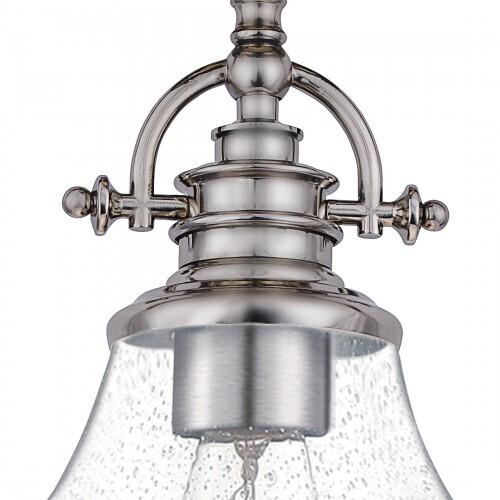 Quoizel GRTS1508BN Grant Mini pendant 1 light brushed nickel Mini Pendant