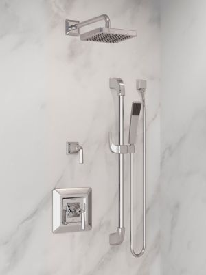 Pfister Polished Chrome Park Avenue 1-handle Shower, Trim Only LG89-7FEC