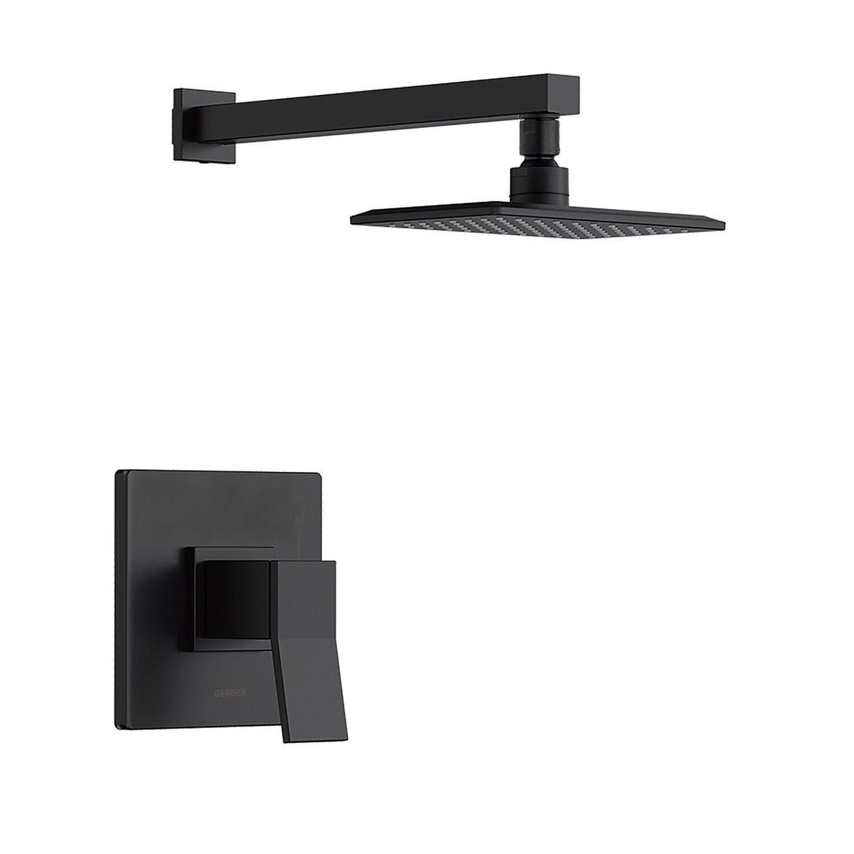 Gerber D501519BSTC Satin Black Avian Shower-only Trim Kit, 1.75GPM