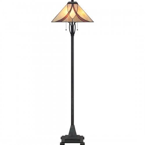 Quoizel TFAS9360VA Asheville Floor lamp 2lt valiant bronze Floor Lamp