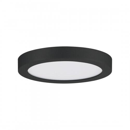 Quoizel OST1708EK Outskirts Flush mount led light earth black Flush Mount