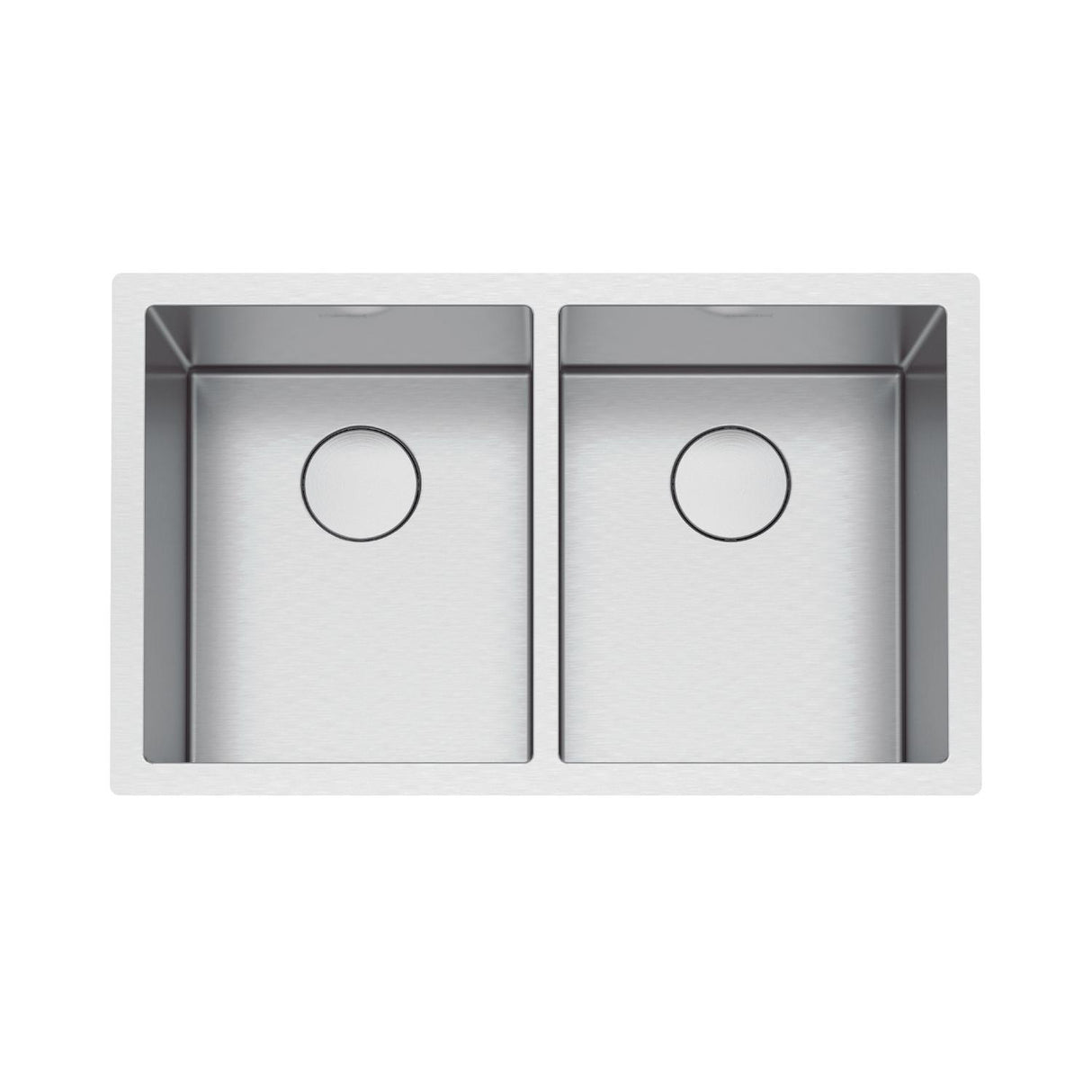 FRANKE PS2X120-14-14 Professional 2.0 31.5-in. x 19.5-in. 16 Gauge Stainless Steel Undermount Double Bowl Kitchen Sink - PS2X120-14-14 In Diamond