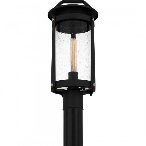 Quoizel CLI9009EK Clifton Outdoor post 1 light earth black Outdoor Lantern
