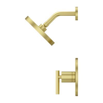 Pfister Brushed Gold Contempra 1-handle Shower, Trim Only LG89-7NCBG