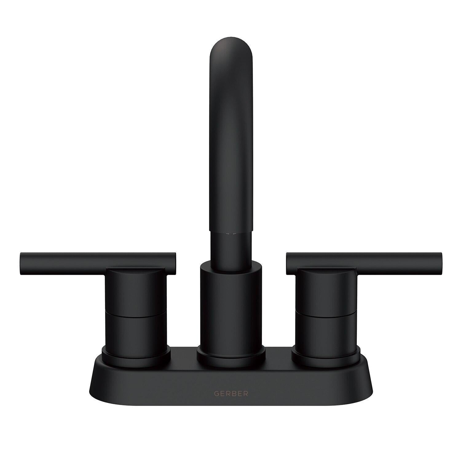 Gerber D307058 Parma Two Handle Centerset Bathroom Faucet With Metal Touch DOWN...