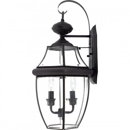 Quoizel NY8317Z Newbury Outdoor wall medc brnz 1l Outdoor Lantern