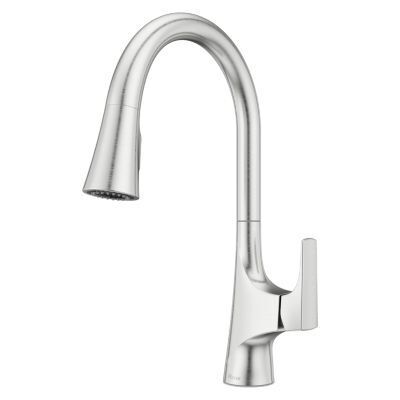 Pfister Stainless Steel 1-handle Pull-down Kitchen Faucet GT529-NRS