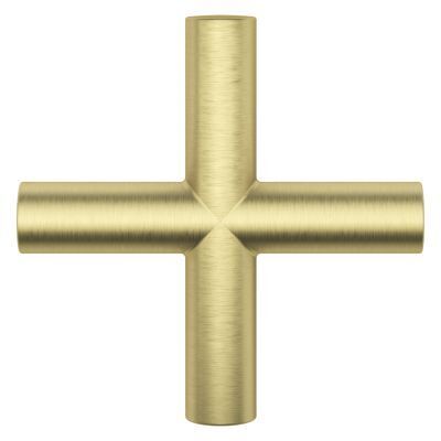 Pfister Brushed Gold Single Cross Handle for Shower Column HHL-LG16TNTBG
