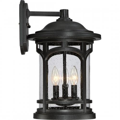 Quoizel MBH8411K Marblehead Outdoor wall mystic black Outdoor Lantern