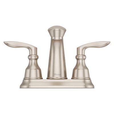 Pfister Brushed Nickel Avalon Centerset Bath Faucet LG48-CB1K