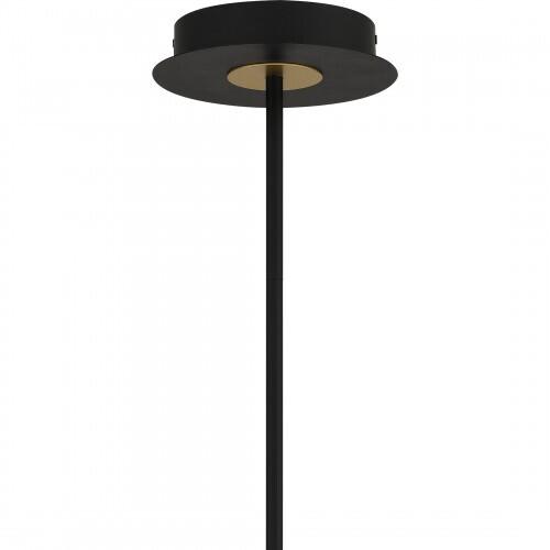 Quoizel PCAZA340MBK Azalea Island led light matte black Island Light