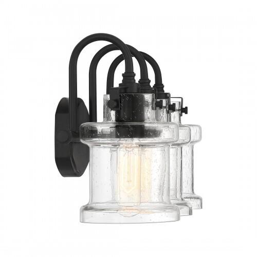 Quoizel DNY8603EK Danbury Bath 3 light earth black Bath Light