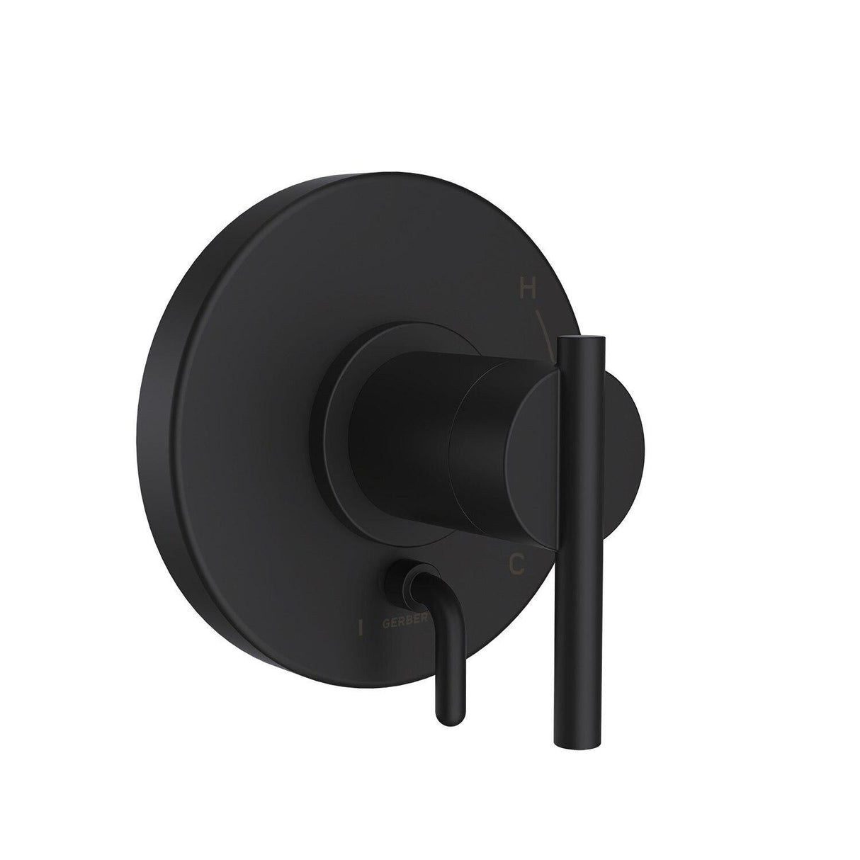 Gerber D500458BSTC Parma Valve-only Trim Kit, Diverter On Valve - Satin Black