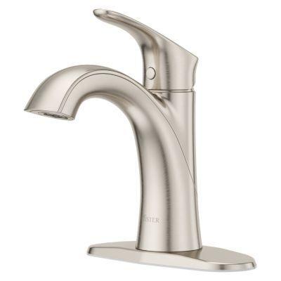 Pfister Brushed Nickel Weller Single Control Bath Faucet LG42-WR0K
