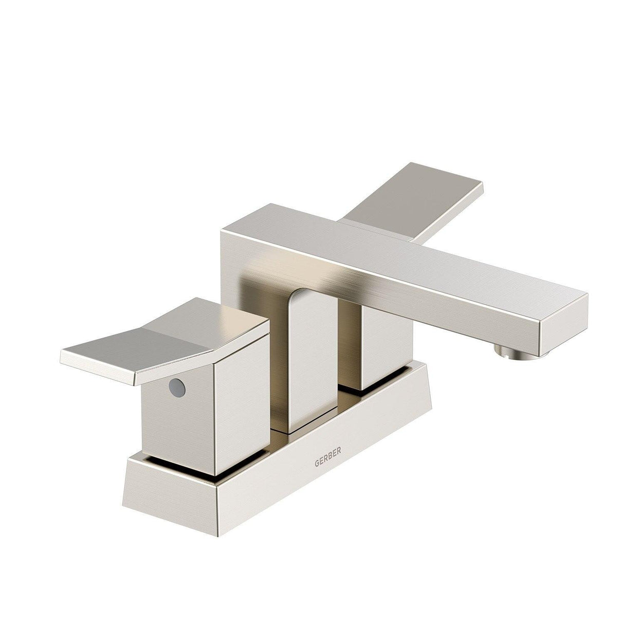 Gerber D307019BN Brushed Nickel Avian Two Handle Centerset Lavatory Faucet