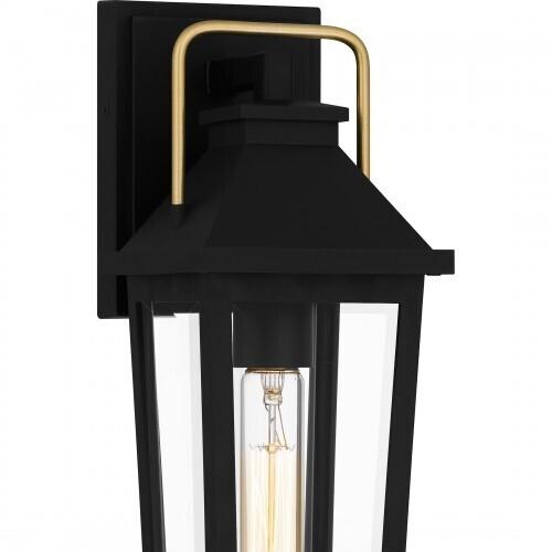 Quoizel BUK8405MBK Buckley Outdoor wall 1 light matte black Outdoor Lantern