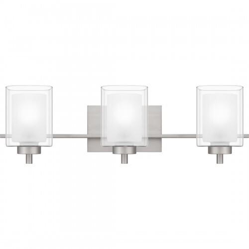 Quoizel KLT8903BN Kolt Bath 3 lights brushed nickel Bath Light
