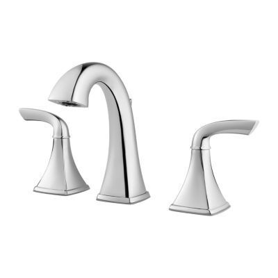 Pfister Polished Chrome Bronson Widespread Bath Faucet LG49-BS0C
