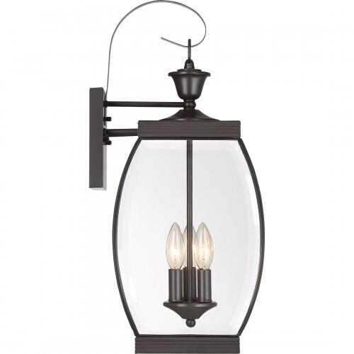 Quoizel OAS8409Z Oasis Outdoor wall medc brnz 9"w Outdoor Lantern