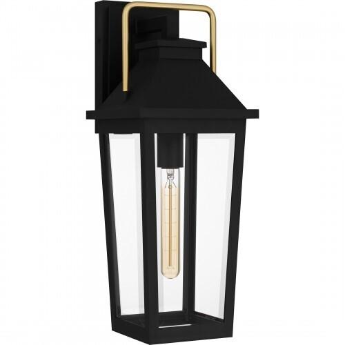 Quoizel BUK8407MBK Buckley Outdoor wall 1 light matte black Outdoor Lantern
