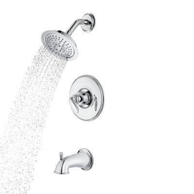 Pfister Polished Chrome Avalon 1-handle Tub & Shower, Trim Only LG89-8CBC