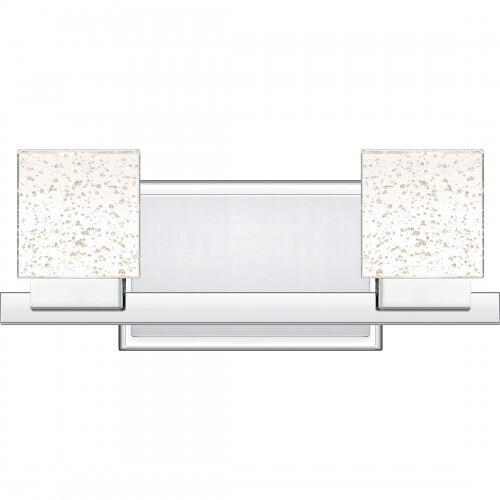 Quoizel PCZOL8612C Zola Bath 2 light led polished chrome Bath Light