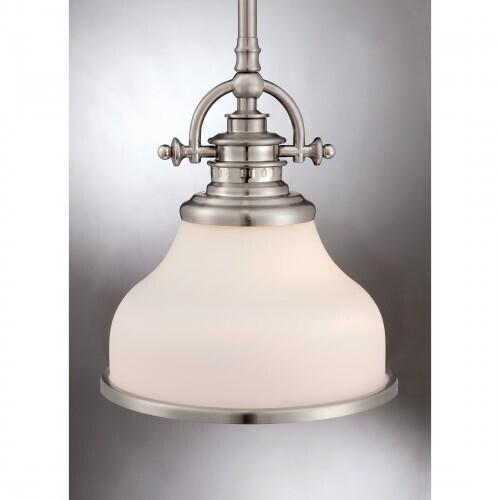 Quoizel GRT1508BN Grant Mini pendant brsh nikl 8"w Mini Pendant