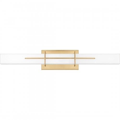 Quoizel PCGI8528AB Gemini Bath led light aged brass Bath Light