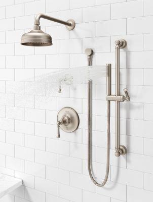 Pfister Brushed Nickel Tisbury 1-handle Tub & Shower, Trim Only LG89-8TBK