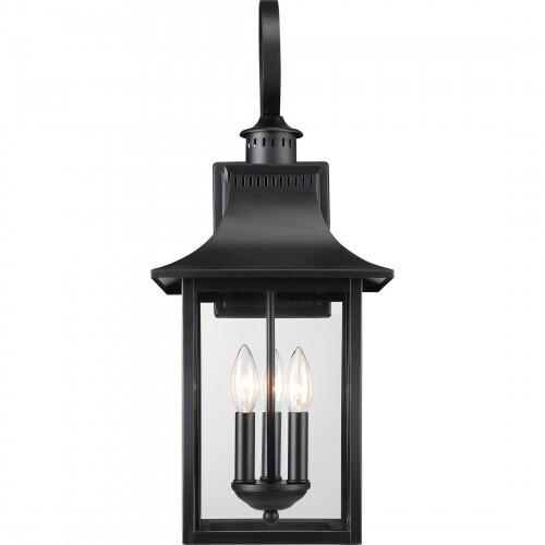 Quoizel CCR8410K Chancellor Outdoor wall mystic black Outdoor Lantern
