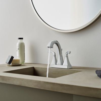 Pfister Polished Chrome Bronson Centerset Bath Faucet LG48-BS0C