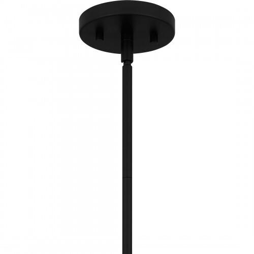 Quoizel QPP6192MBK Quoizel Piccolo Pendant Mid pendant 1 light matte black Mini Pendant