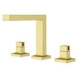 Pfister Brushed Gold 2-handle 8 Widespread Square Spout Bath Faucet