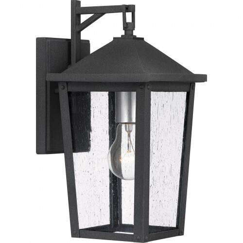 Quoizel STNL8407MB Stoneleigh Outdoor wall 1 light mottled black Outdoor
