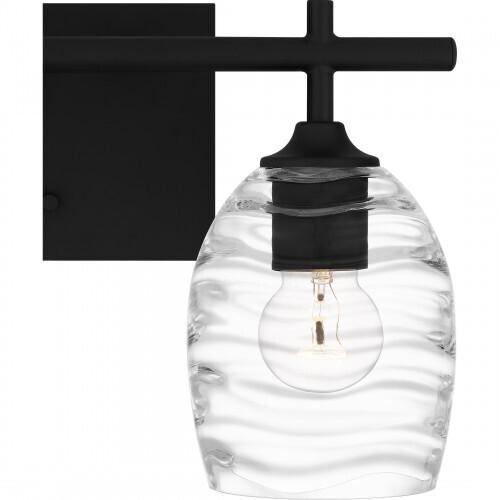 Quoizel LCY8615MBK Lucy Bath 2 lights matte black. Bath Light