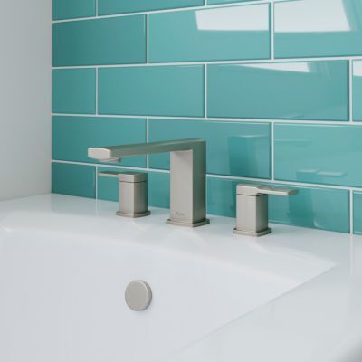 Pfister Brushed Nickel Deckard 3-hole Roman Tub, Trim Only RT6-5DAK