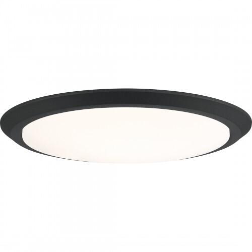 Quoizel VRG1620EK Verge Flush mount led light earth black Flush Mount