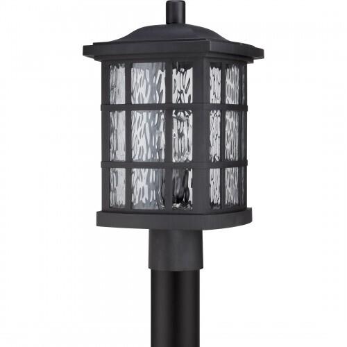 Quoizel SNN9009K Stonington Outdoor post mystic black Outdoor Lantern