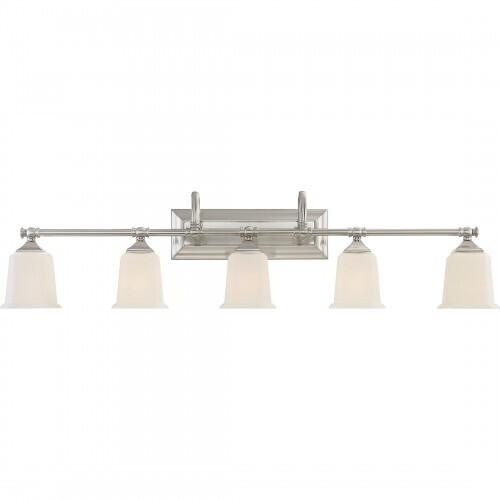 Quoizel NL8605BN Nicholas Bath fixture 5 light brsh nikl Bath Light