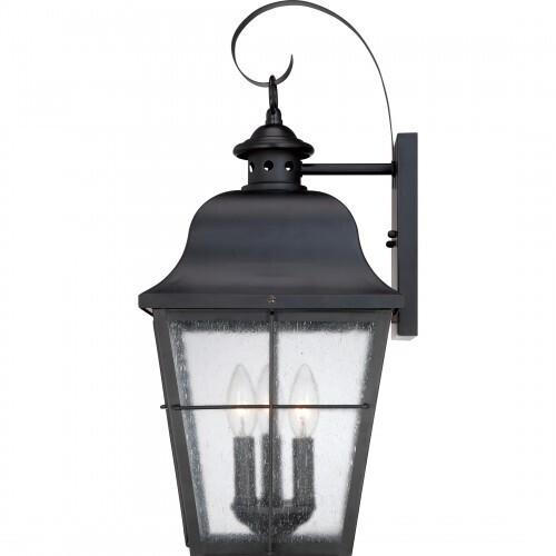 Quoizel MHE8410K Millhouse Outdoor wall mystic blck Outdoor Lantern
