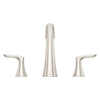 Pfister Brushed Nickel Weller 3-hole Roman Tub, Trim Only RT6-5WRK