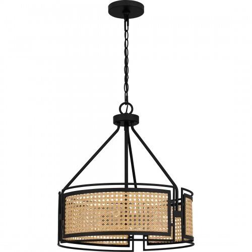 Quoizel PYA2818MBK Priya Pendant 4 lights matte black Pendant