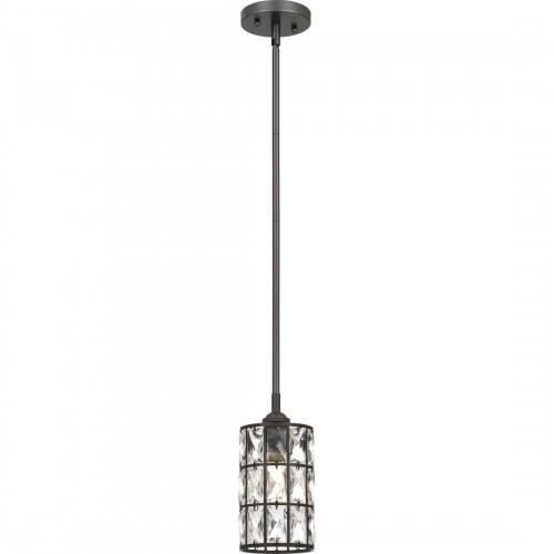Quoizel QPP4046WT Oliver Mini pendant 1 light western bronze Mini Pendant