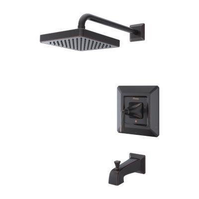 Pfister Tuscan Bronze Park Avenue 1-handle Tub & Shower, Trim Only LG89-8FEY