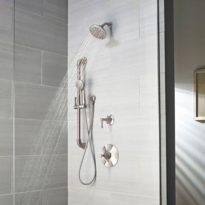 Pfister Brushed Nickel Arterra 1-handle Shower, Trim Only LG89-7DEK