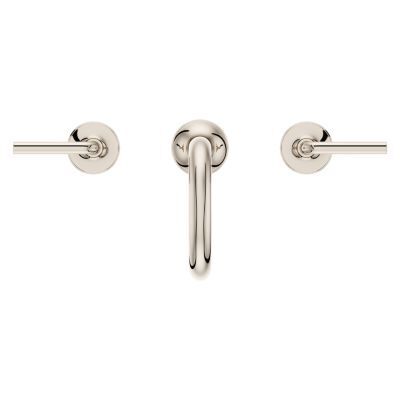 Pfister Polished Nickel 2-handle 8" Widespread Bathroom Faucet LG49-TNT3D