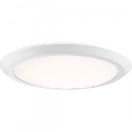 Quoizel VRG1616W Verge Flush mount 16"d white Flush Mount